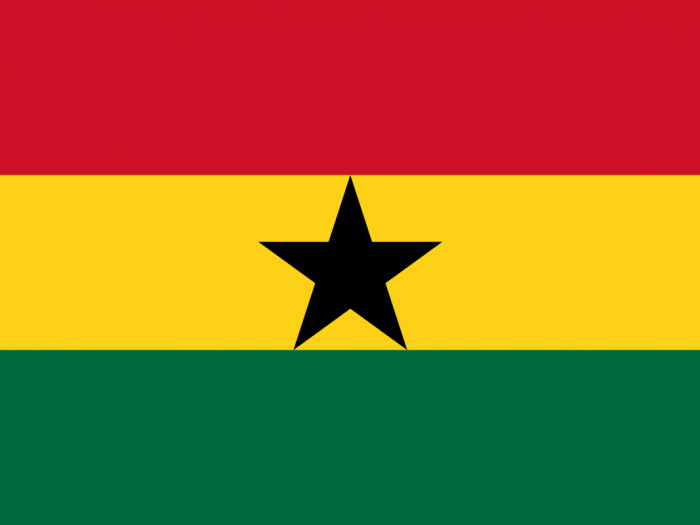 drapeau Ghana