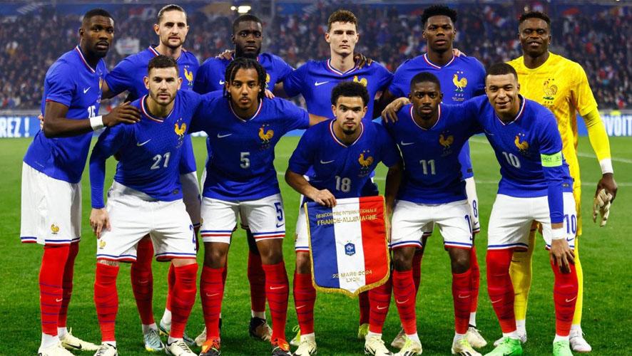 Football équipe de France Composition des Bleus pour l'Euro 2024