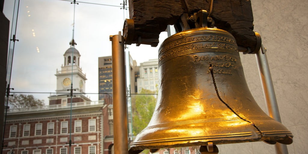 La Liberty Bell , la cloche de la liberté